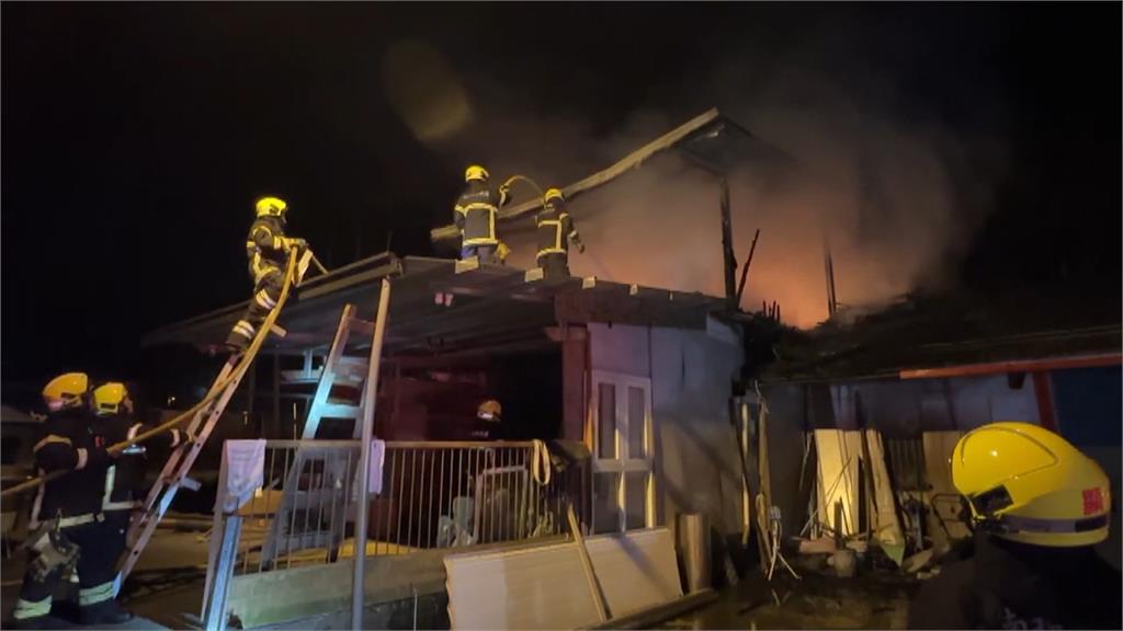 苗栗機車行惡火１死１傷　南投民宅疑洗衣機起火