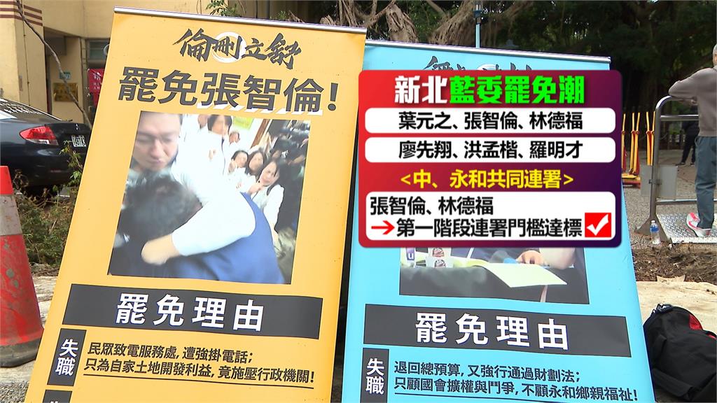 藍營與民團發起「蟾蜍剋星」行動 首波鎖定綠委吳思瑤與吳沛憶罷免連署