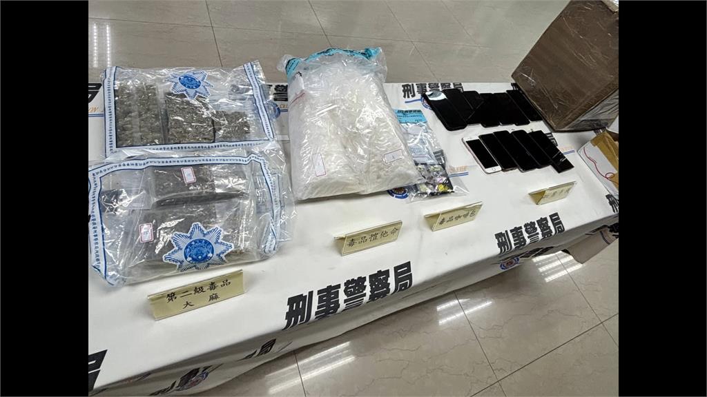台泰國際郵包藏大麻　輪胎搜出5公斤愷他命