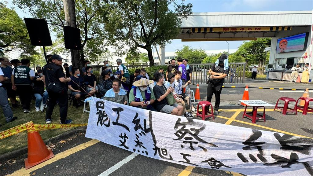 艾杰旭25年首度罷工 劉建國:做工會最堅強的後盾