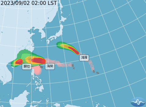 快新聞／海葵逼近！登陸可能性最大　路徑恐「再往南修」