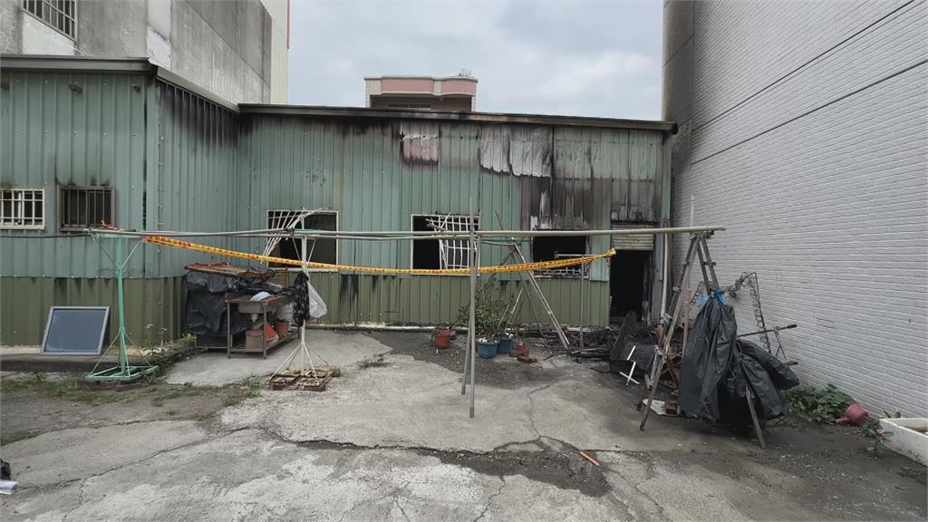 高雄一家七口鐵皮屋平房傳火警 20多歲年輕夫妻1死1傷