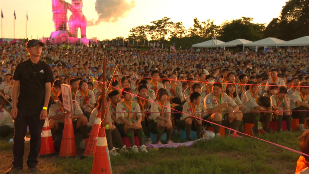 全國童軍大露營睽違6年登場　「總會會長」賴清德穿童軍制服共襄盛舉