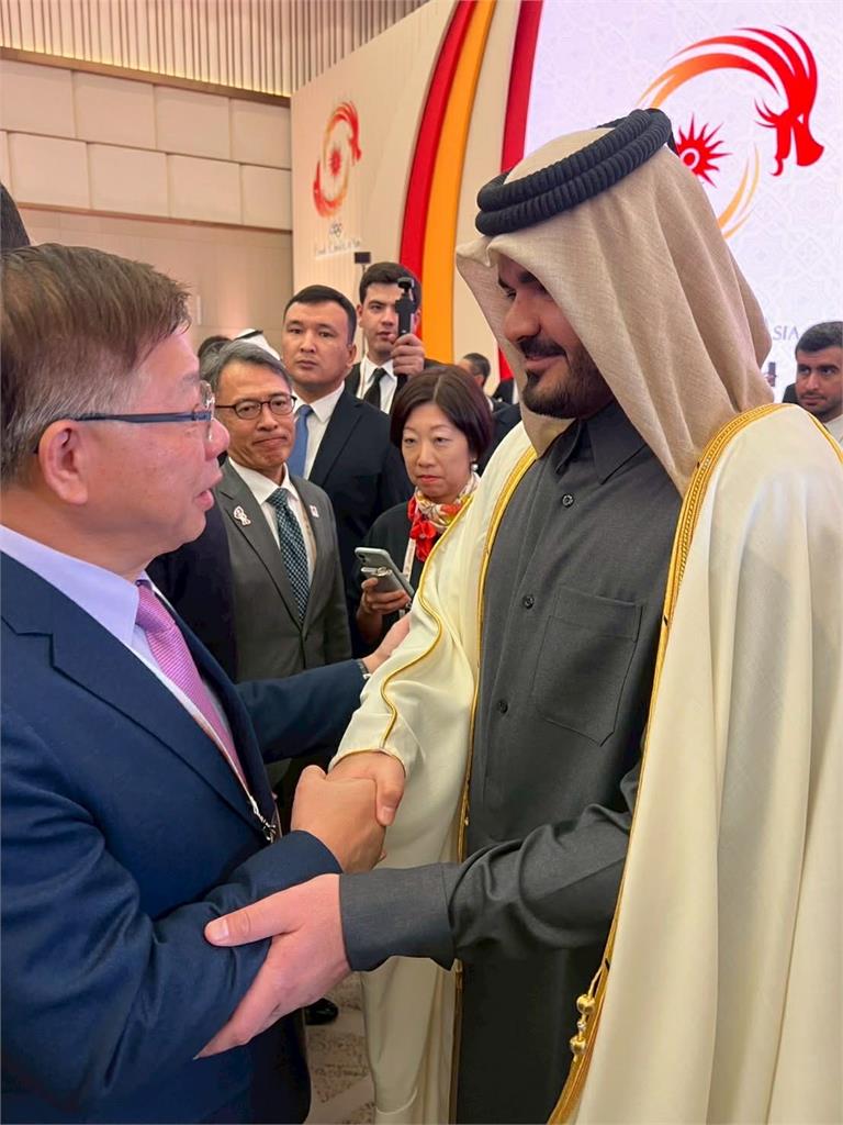 綜合／遠赴烏茲別克參與亞洲奧林匹克理事會  中華奧會主席蔡家福積極與國際交流