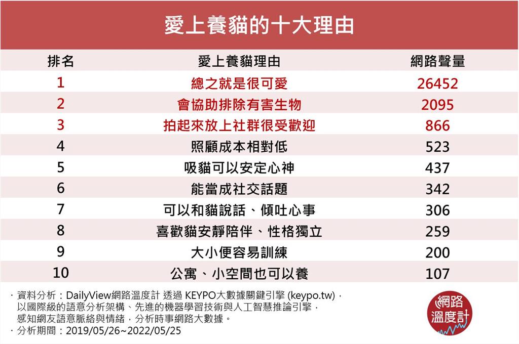 萌喵毛宇宙裡深深淪陷!愛上養貓的十大理由