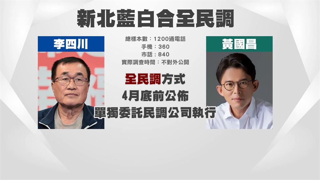 新北藍白合談妥了？　李四川、黃國昌同框受訪遭民眾怒嗆「噁心」
