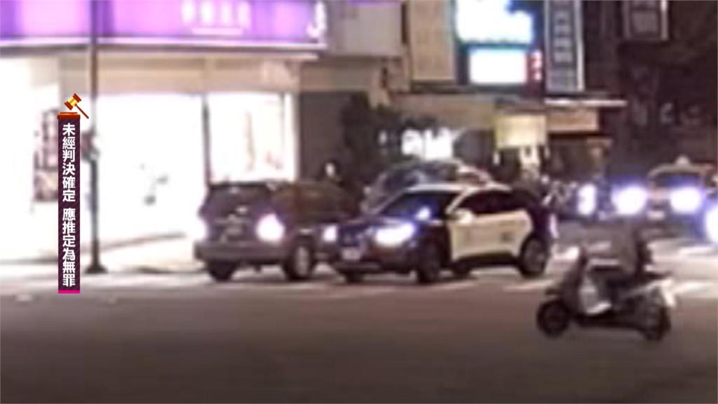 休旅車竟逆向倒退嚕! 「車頭對車頭」與警車對峙