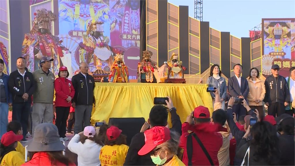 迎天后級貴賓! 三尊媽祖蒞臨台灣燈會現場