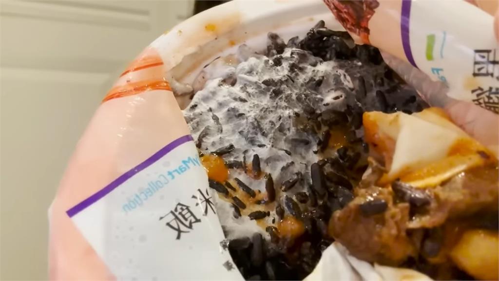 肚子餓都吃不下去!「真理女神」超商買到發霉飯 狂酸:減肥好夥伴