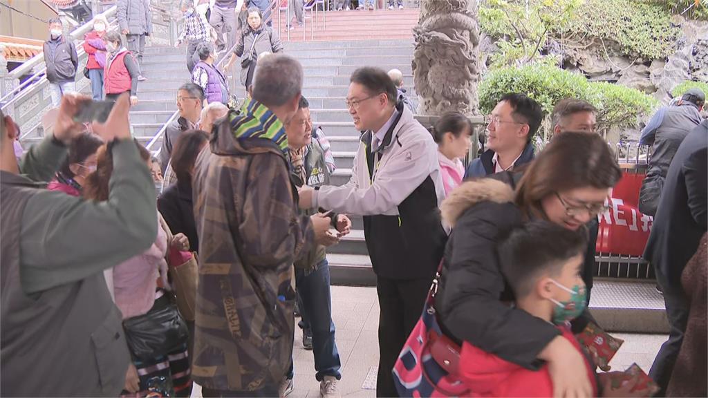 快新聞/蘇巧慧合體蕭美琴參拜 林右昌:都為台灣祈福