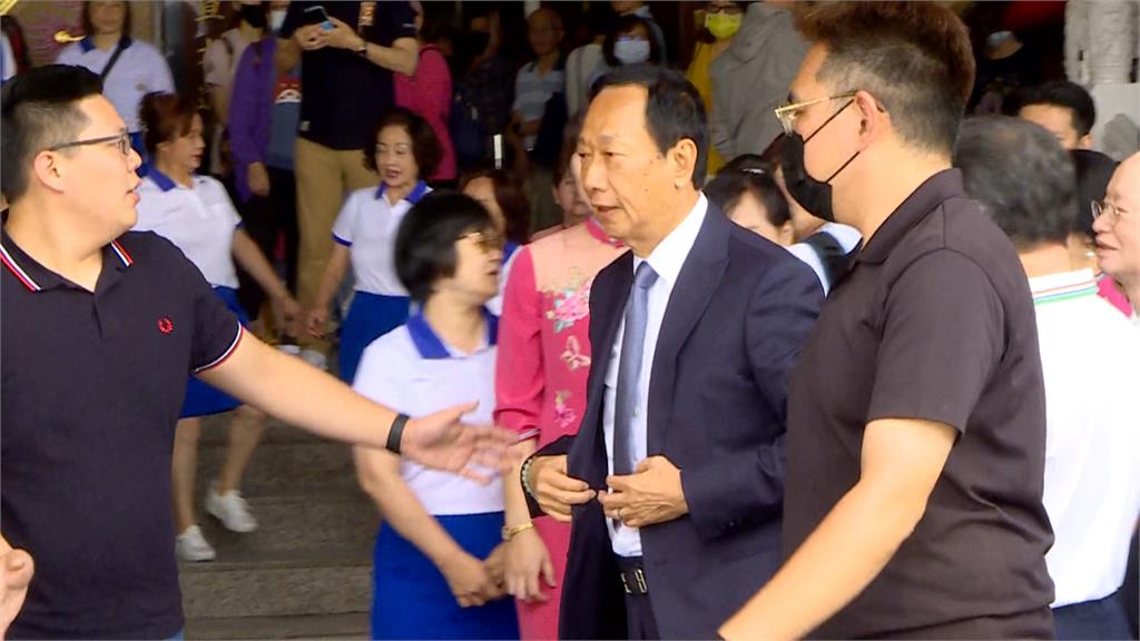 藍拋開放式民主初選!黃珊珊打槍? 郭台銘:太複雜看到睡著