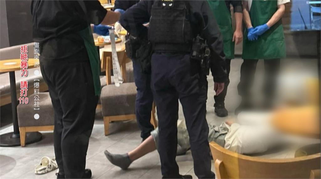 台中失聯移工咖啡廳情緒失控 持椅子狂砸店員、釀2人傷