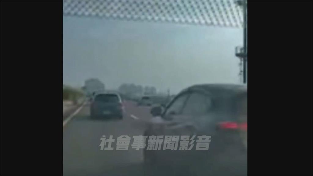 國道遇鬼切超車氣炸!駕駛暴怒猛追到平面 狂飆粗口嗆「給我下來」