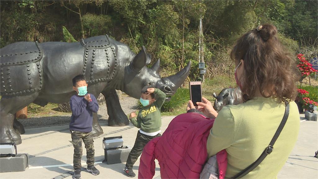 太平雲梯湧人潮　遊客冒低溫賞雲海美景