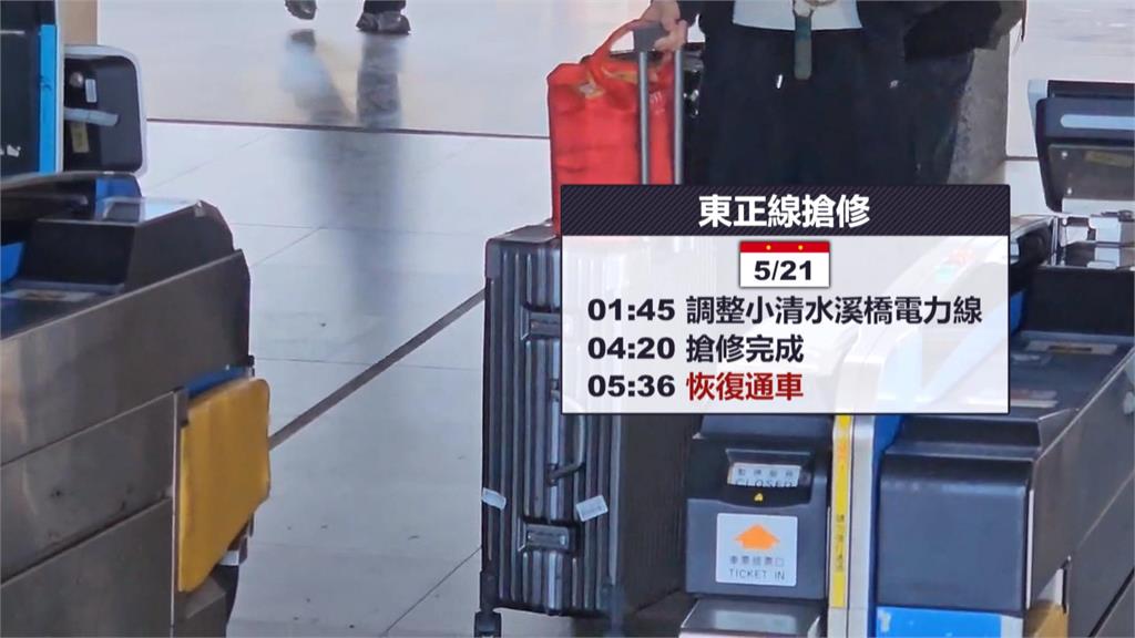 北迴鐵路「崇德-和仁」段搶通!今凌晨恢復雙向通行