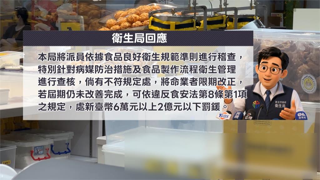 日式泡芙店糖粉現「巨大蒼蠅」　業者：停業清消、公告全額退費