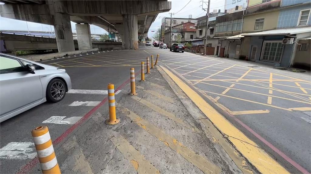 碰！聯結車切換車道沒減速　煞不住...擦撞直行賓士