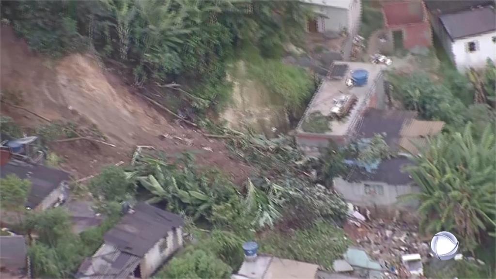 暴雨侵襲巴西南部　引發土石流至少24人死