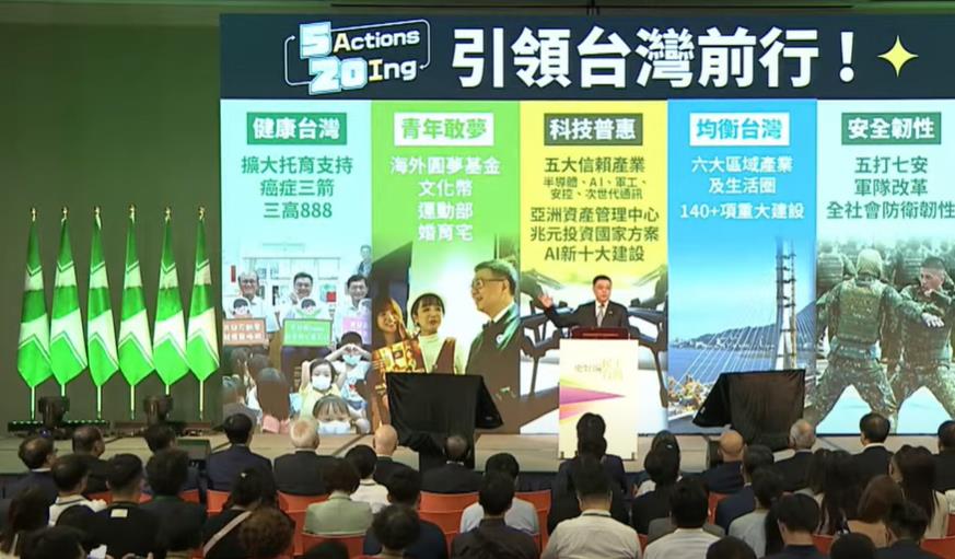 全文/火力全開!全代會致詞狂轟在野黨 卓榮泰超酸:表決什麼都不知道