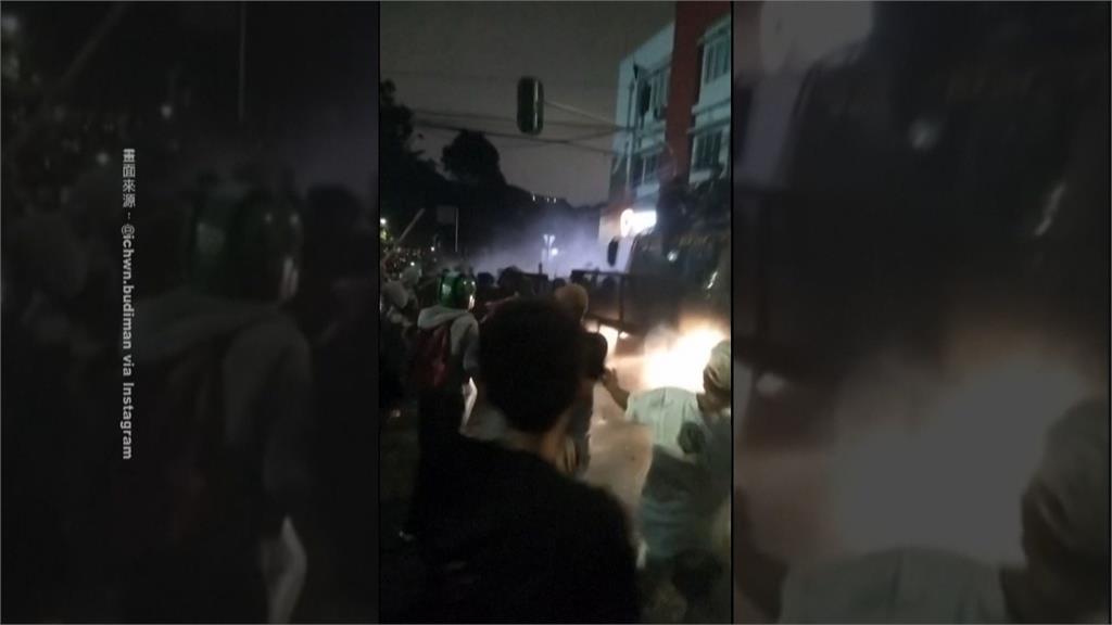 天安門翻版!印尼抗議國會議員領高薪 示威者遭裝甲車輾壓不治