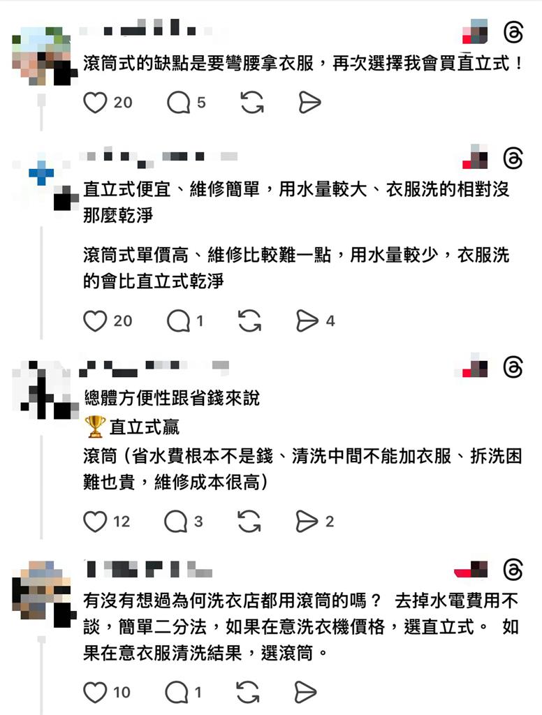 「直立式vs.滾筒式」洗衣機選哪種?婆媽經驗談:這台用了15年不壞