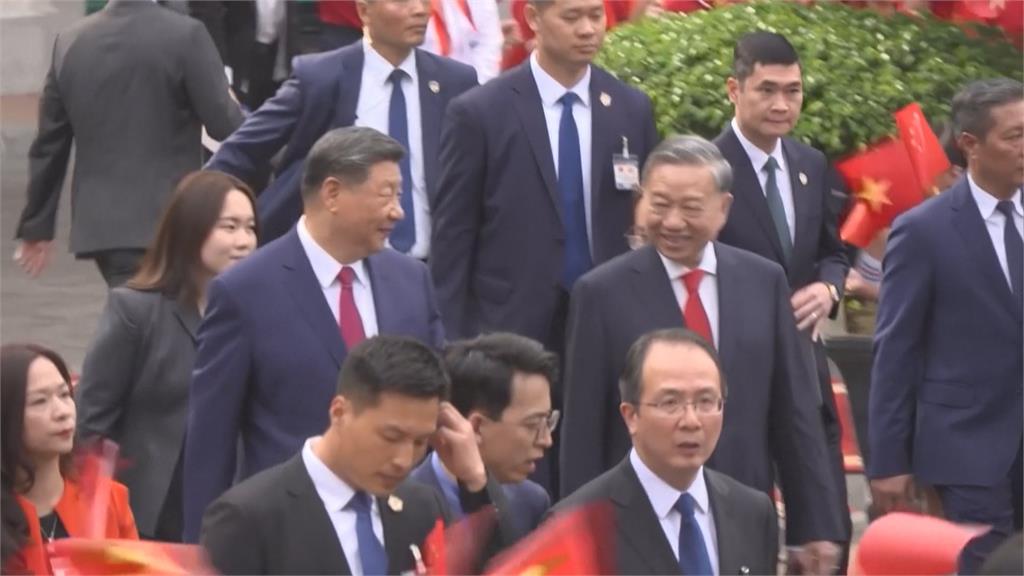 習近平訪越南搶固樁! 盼中越齊反對單邊霸凌