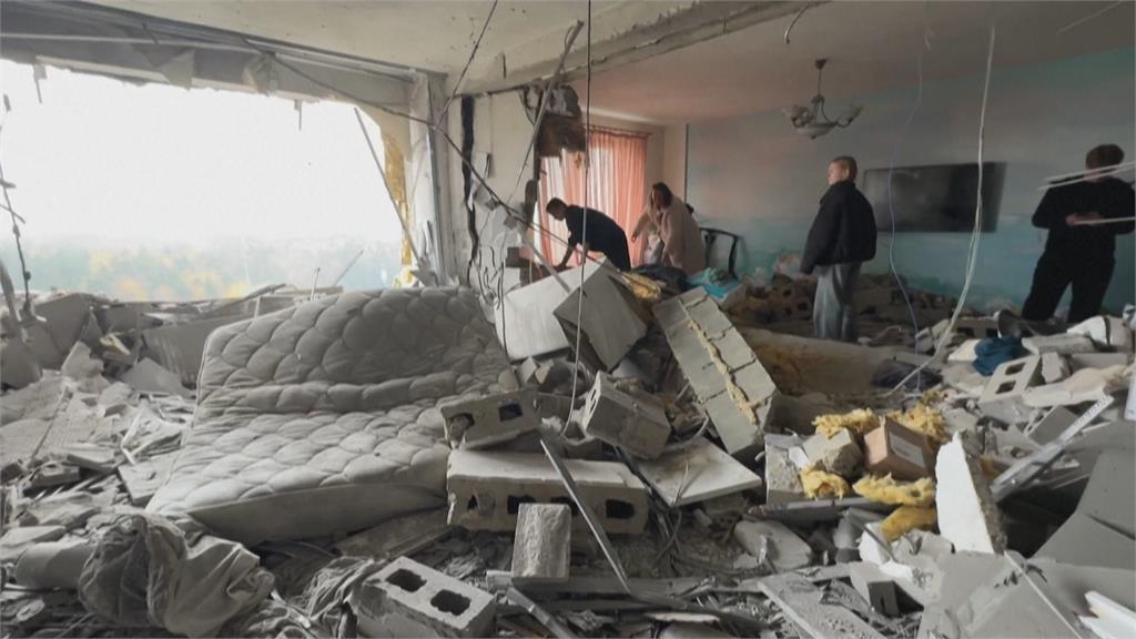 烏克蘭反攻俄出動無人機襲擊　釀5人傷、牆壁倒塌玻璃全碎