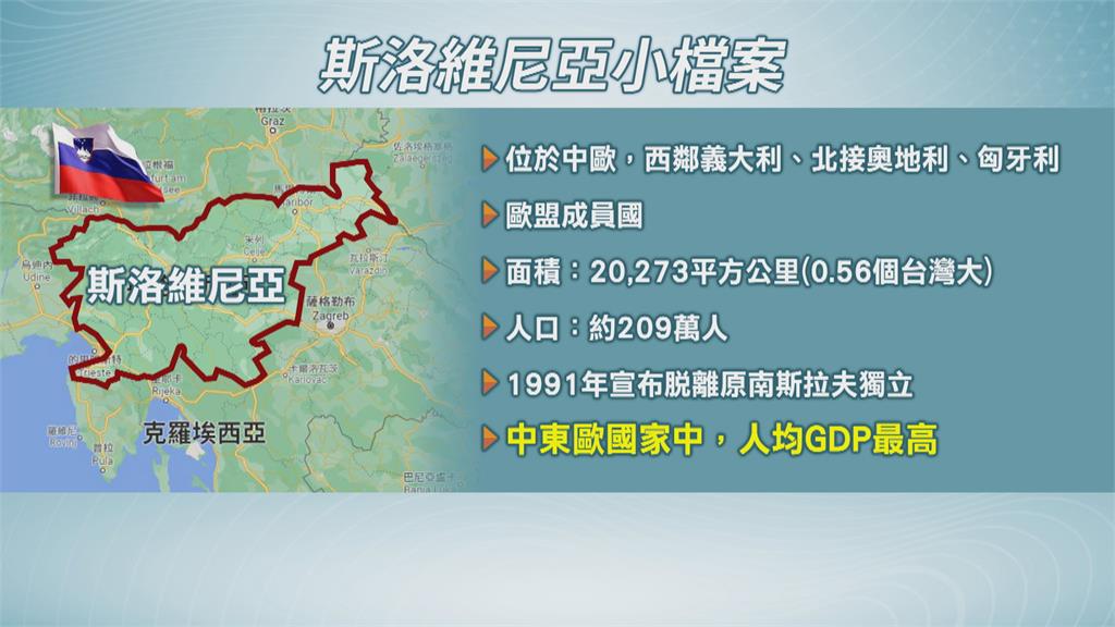 友台再+1 斯洛維尼亞總理:洽談互設代表處