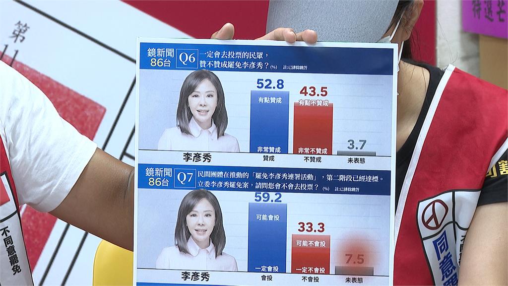唱歌催「罷秀」票 高嘉瑜:需要超過八萬人站出來