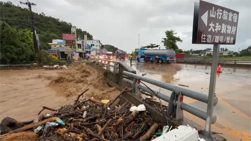 「這兩地」屏東、台東雨下到發紫! 大武鄉累積雨量破350毫米