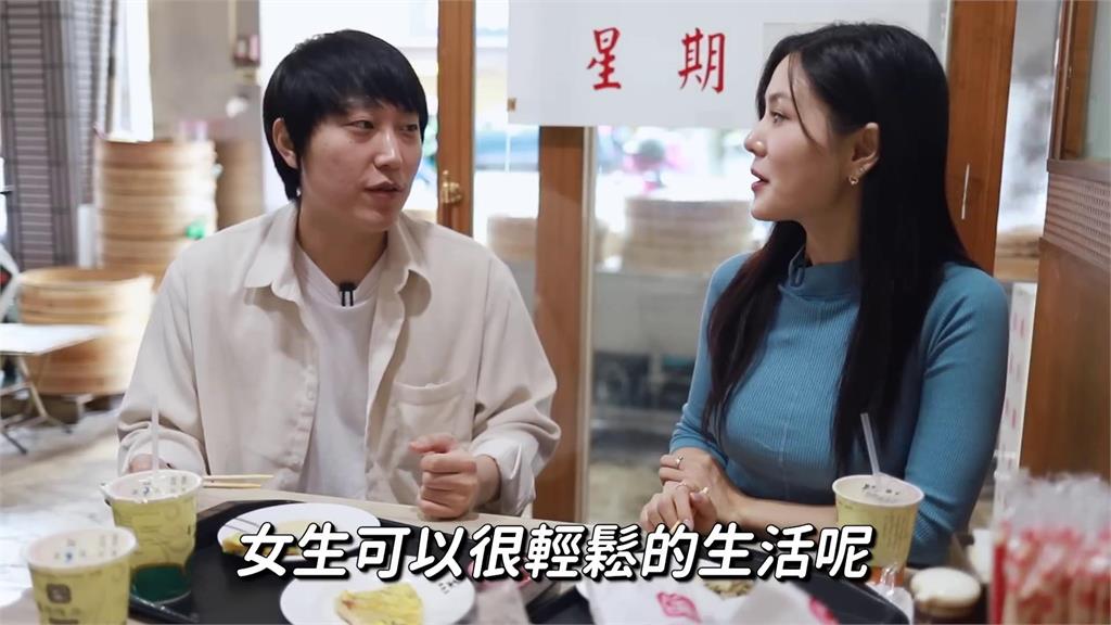 北韓妞初見台灣人「在外吃早餐」超震驚　大讚：女生可以很輕鬆的生活