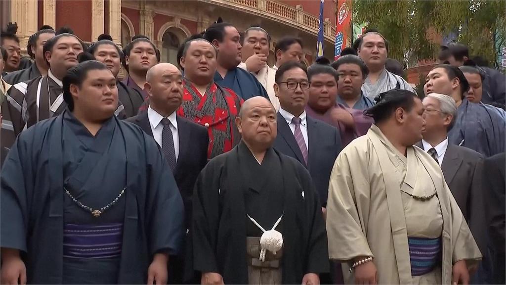 日本國技相撲睽違34年　前進倫敦舉行海外公演