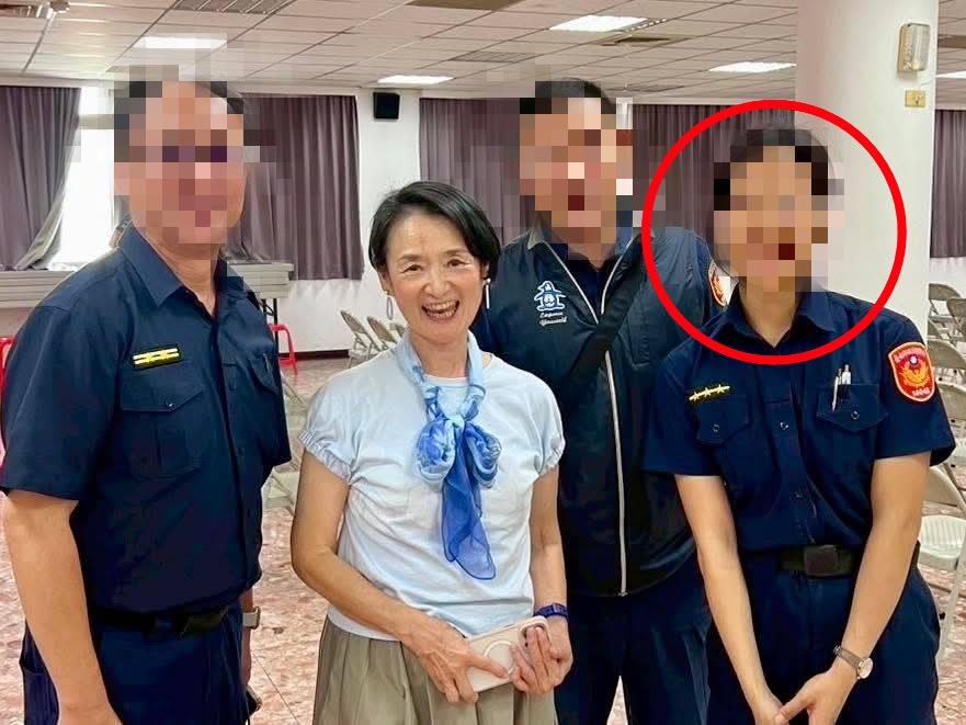 台南女警休假日「遭遊覽車輾斃」！昔陪同譚艾珍宣導反詐「燦笑合影」畫面曝光