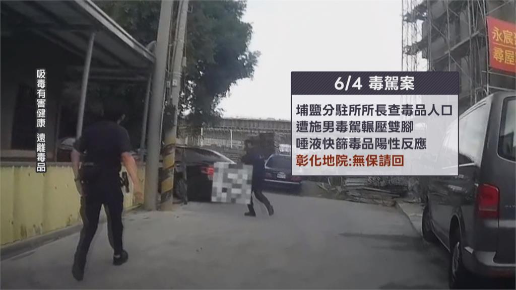 毒駕案兩嫌皆無保請回　彰化地方法院羈押庭同一法官