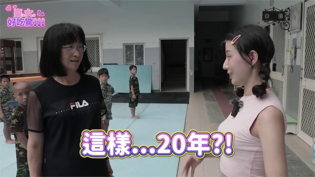台妞體驗一系列迷你版蛙人操 「累到快往生」超崩潰:不比蛙兵輕鬆
