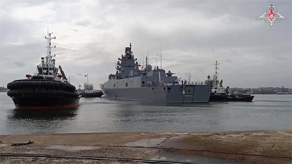 俄軍艦抵古巴「首搭載極音速飛彈」 美方密切關注