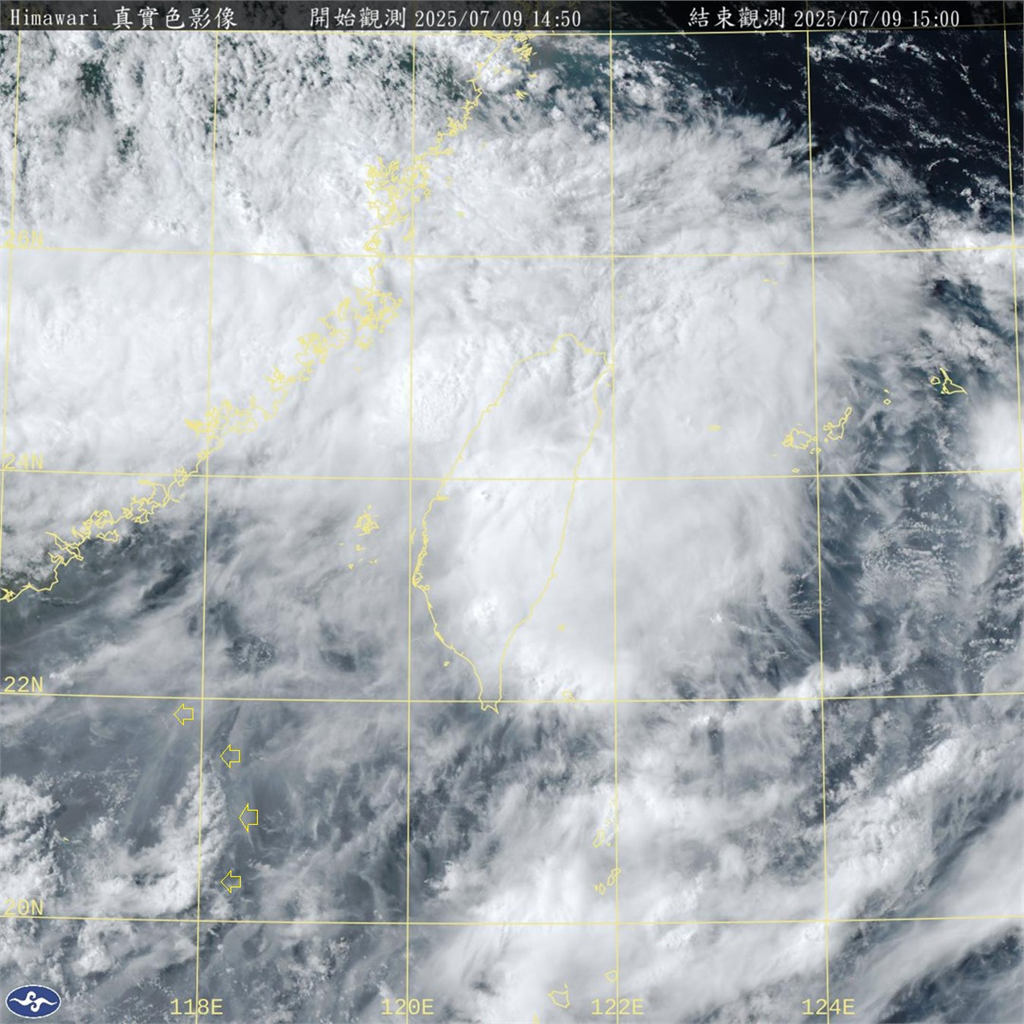 週末前全台持續有雨!鄭明典曝「形界面弧」直衝台灣 未來天氣全說了