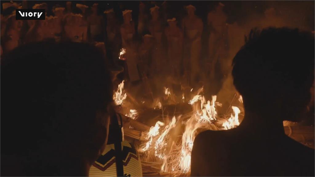 日本福岡鬼夜火祭登場　1600年歷史驅逐惡靈