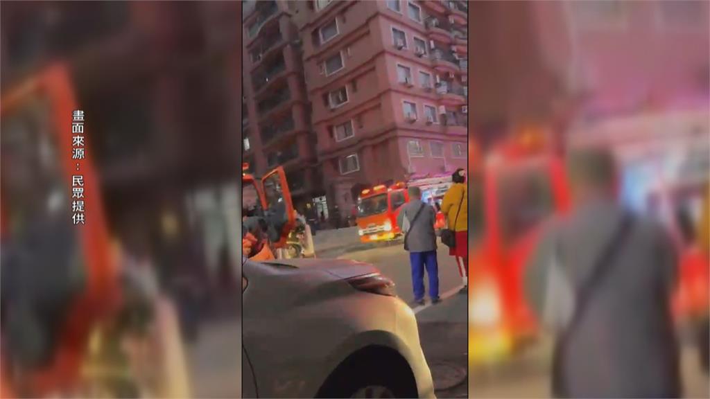 屏東百戶住宅大樓凌晨火警 1女意識模糊.3人嗆傷