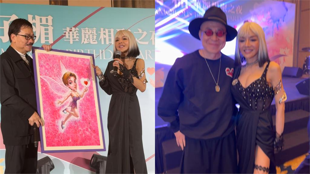 SSR女神葉子楣59歲生日「炸出誠意」!真相照流出驚見大咖港星全到齊