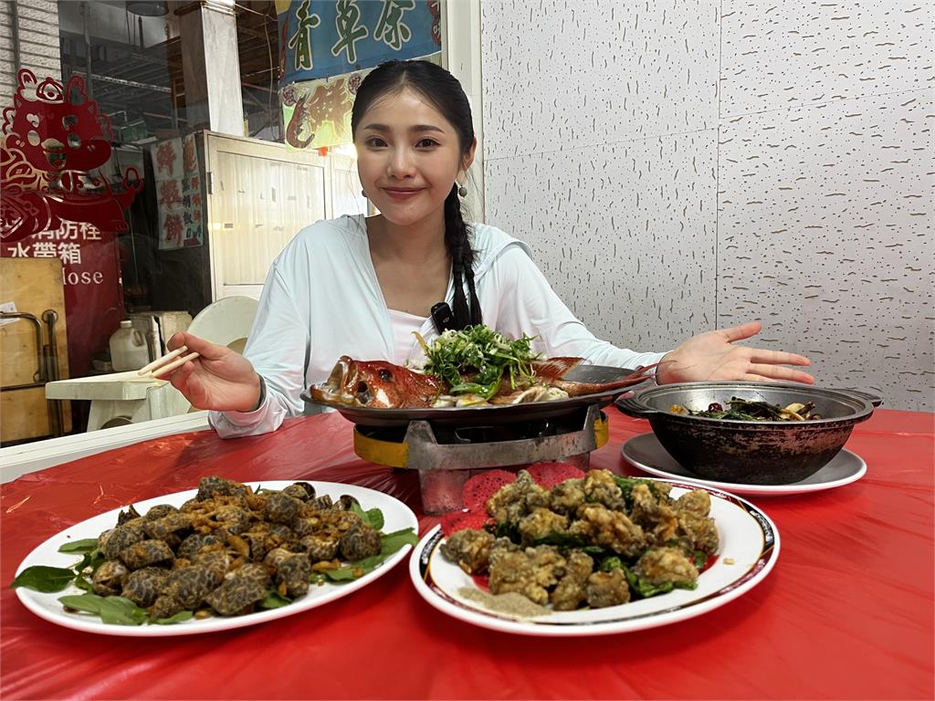 東石海之夏來囉! 楊淨宇、吳欣樺大推布袋好吃又好玩