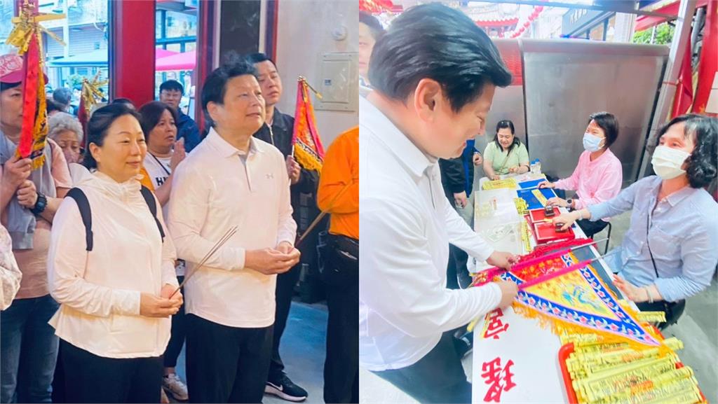 傅崐萁爆拜帝君廟「擲不到筊」!狂燒6千盞光明燈…1原因網驚:會完蛋