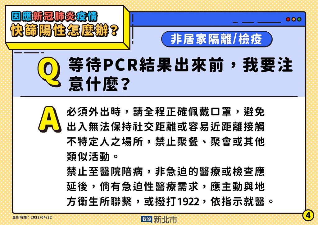 快新聞／快篩陽性怎麼辦？　新北列「4大QA」侯友宜親自說明