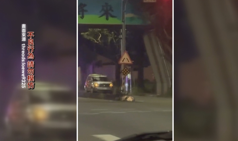 廂型車拒檢逆向逃逸！　警匪大街追逐上演電影情節