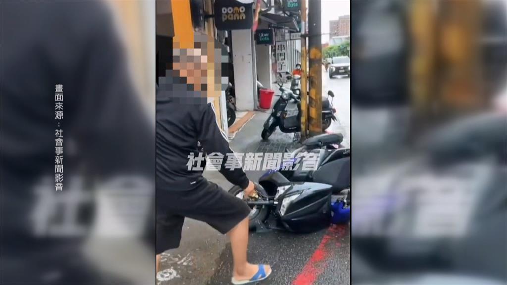又是你！騎士狂按喇叭要買麵　民眾上前理論引爆口角
