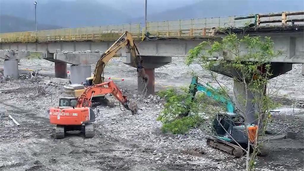 918強震後變危橋 玉里大橋南下橋今起拆除