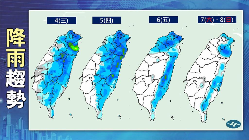 東北季風「連2波」來襲！雨彈狂炸+溫度急降…林嘉愷曝「降雨地區」