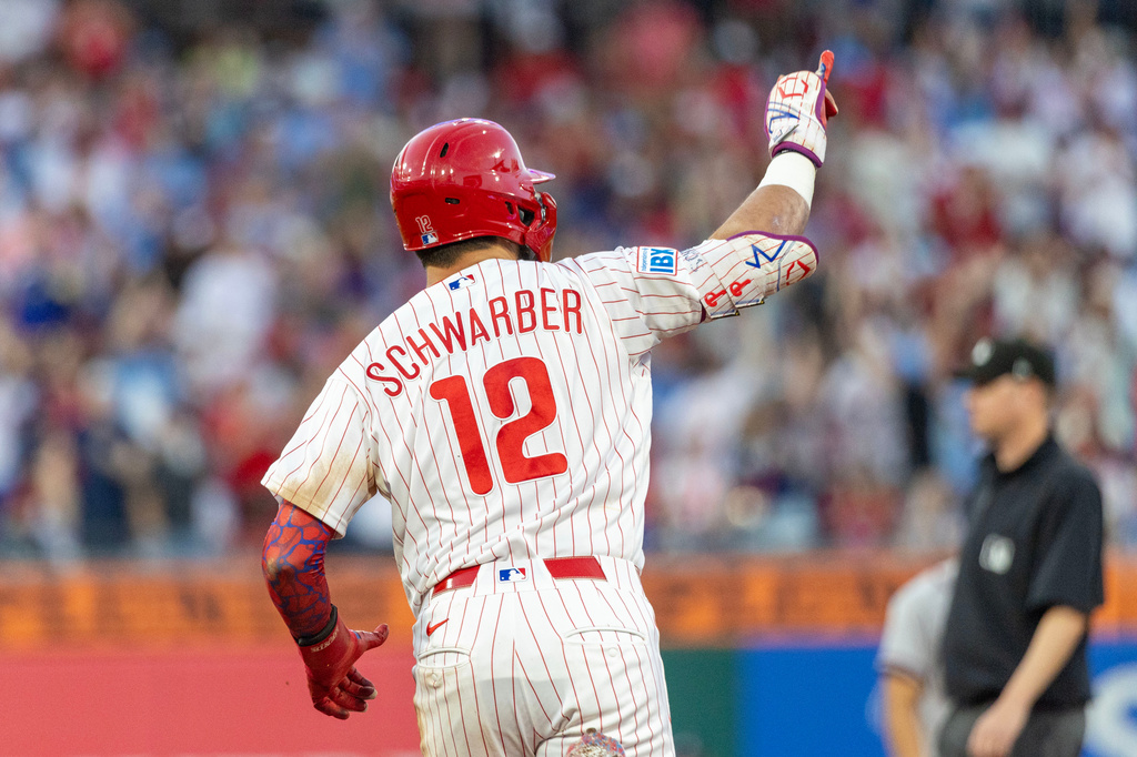 MLB(影)／「洗碗伯」本季41轟出爐！火力持續炸裂費城人逼近東區龍頭
