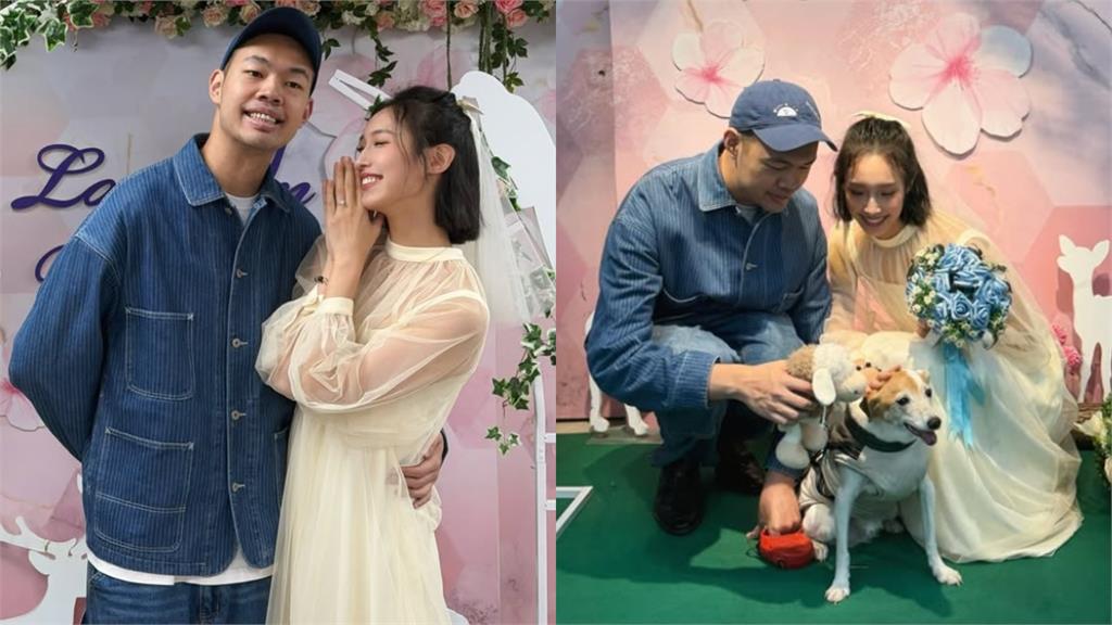 陳大天「捲閃兵案」結婚前被逮 2026元旦曬「一家三口」照宣布甜蜜登記!