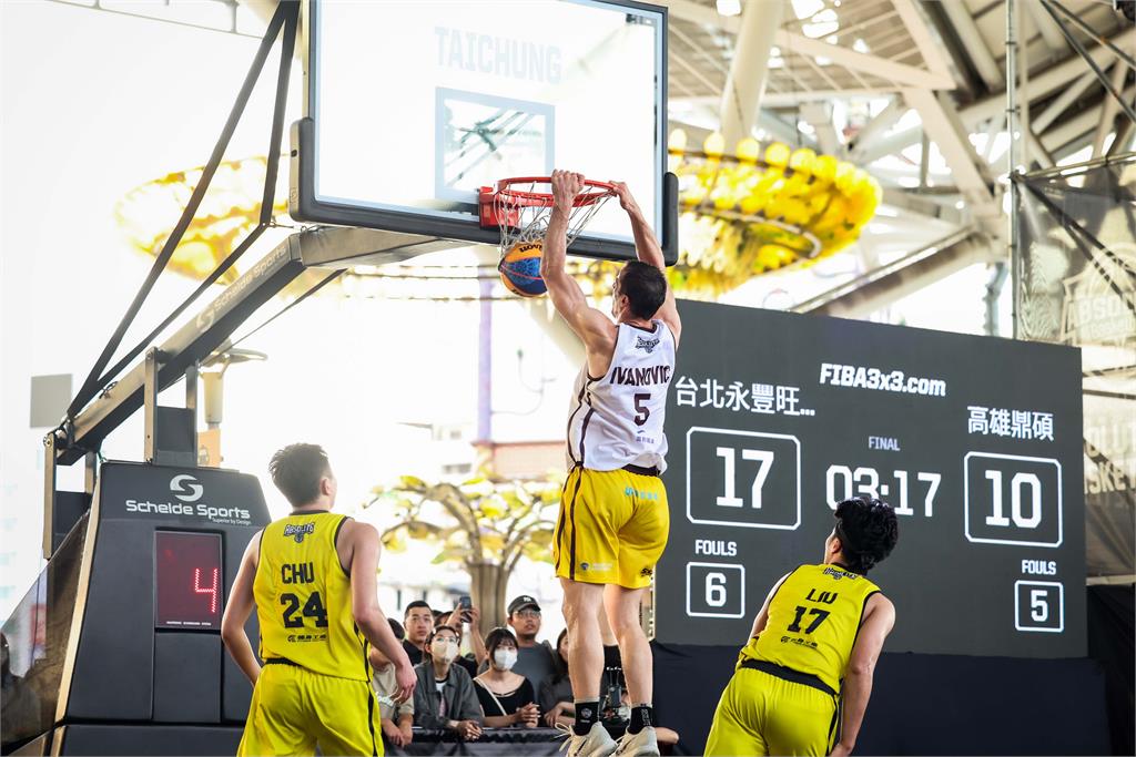 籃球/ABSOLUTE 3x3聯盟賽臺中開幕 台北永豐旺寶首度參賽勇奪首站冠軍